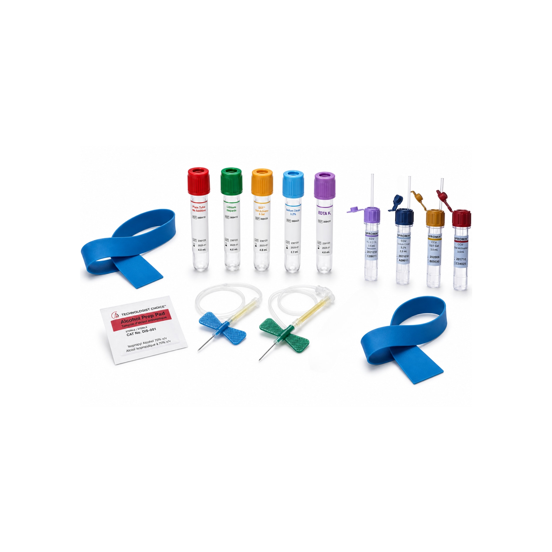 Blood collection supplies